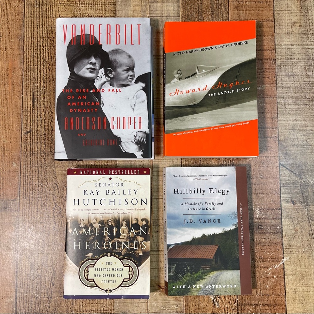 Vanderbilt Howard Hughes The Untold Story American Heroines Hillbilly Elegy